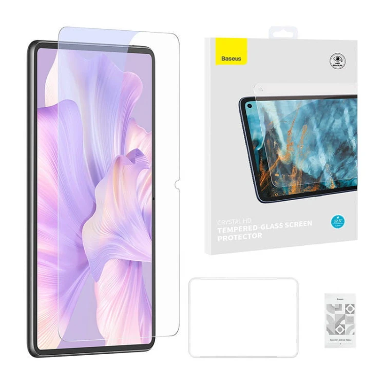 Szkło hartowane Baseus Crystal 0.3mm do tabletu Huawei MatePad Pro 12.6" 1