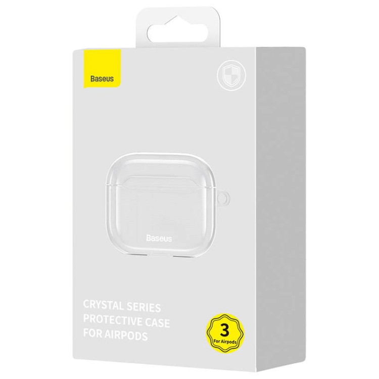 Przeźroczyste Etui Baseus Crystal do AirPods 3 5