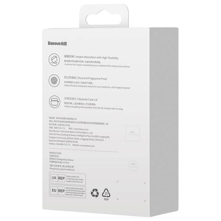 Przeźroczyste Etui Baseus Crystal do AirPods 3 6