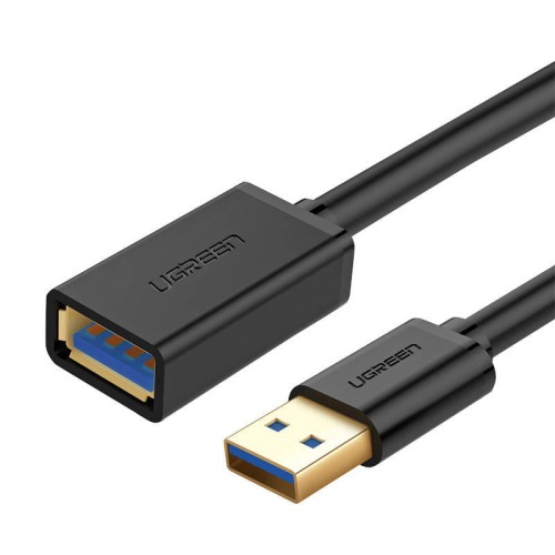 Kabel USB 3.0 UGREEN 10368B, męski, 1m (czarny) 1
