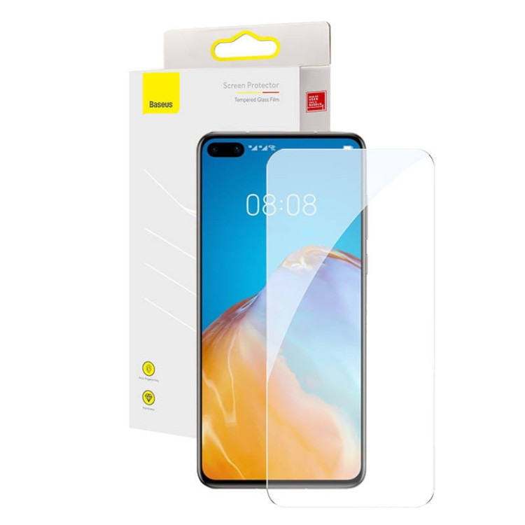 Szkło hartowane przezroczyste dla  HUAWEI P40 Baseus 1