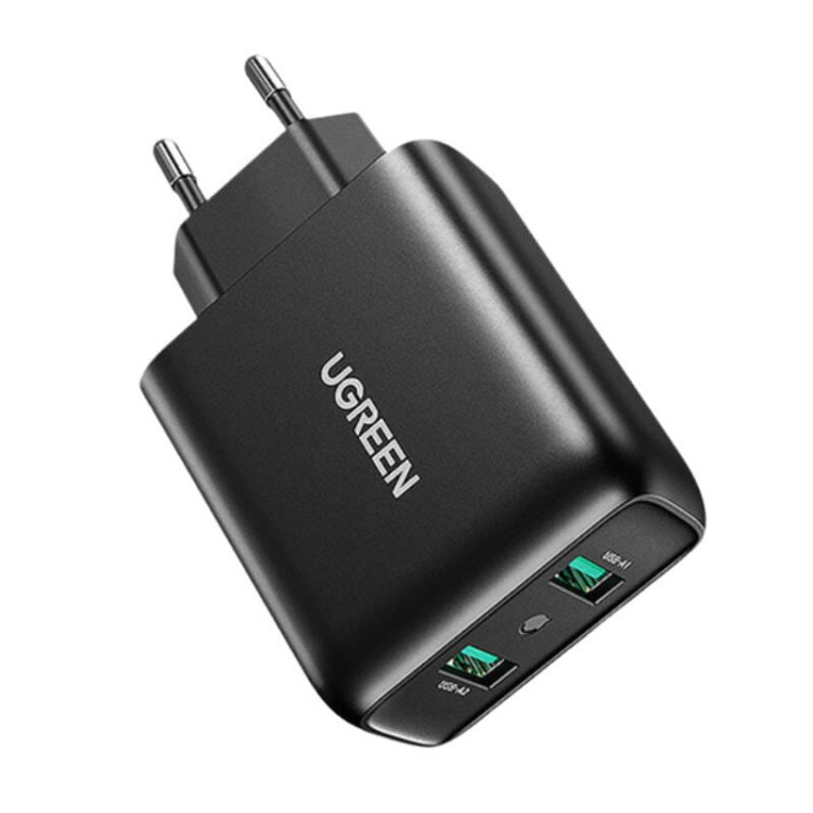 Ładowarka sieciowa UGREEN  CD161 2xUSB-A, 18W, PD3.0, EU (czarny) 1