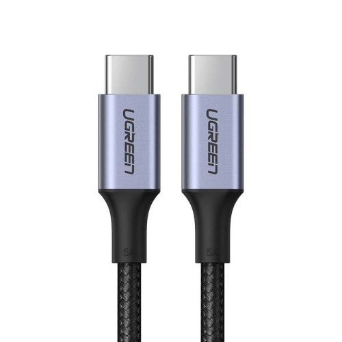 Kabel USB-C do USB-C UGREEN US316, 100W, 1m (czarny) 2