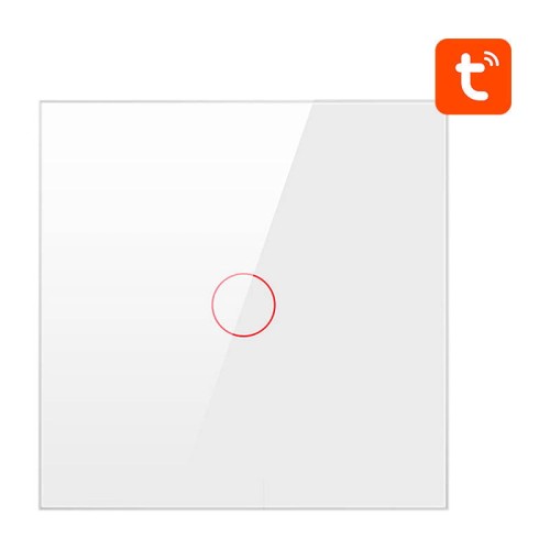 Dotykowy Włącznik Światła ZigBee Avatto ZTS02-EU-W1 Pojedynczy TUYA (biały) 2
