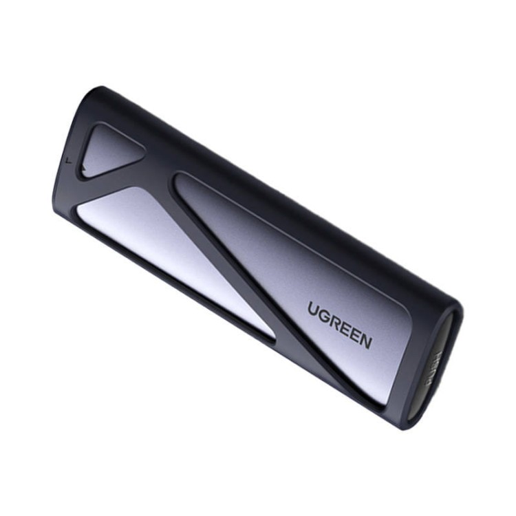 Obudowa dysku SSD M.2 UGREEN CM400, NVMe, SATA, 10Gbps, USB-C (szary) 1