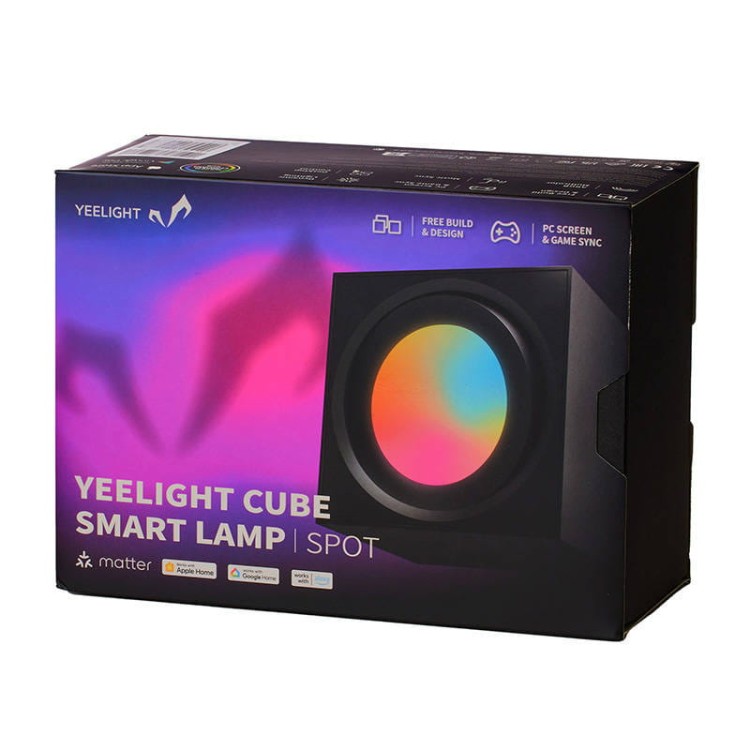 Yeelight Świetlny panel gamingowy Smart Cube Light Spot - Baza 4