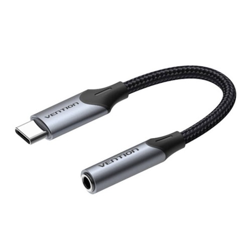 Adapter audio USB-C męski do 3.5MM jack żeński Vention BGJHA 0.1m 1