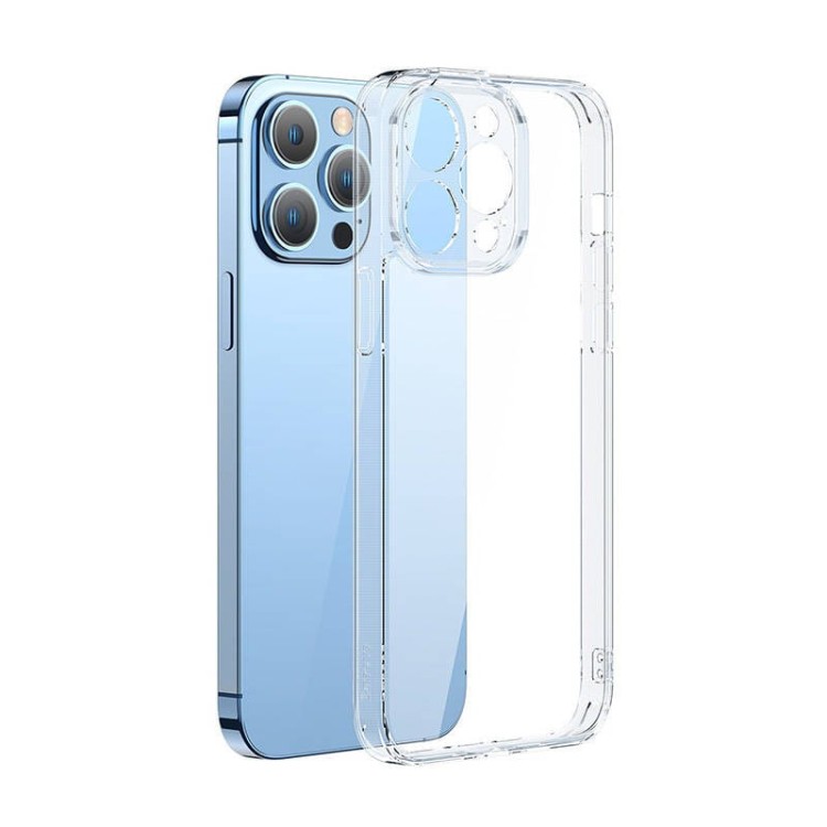Zestaw ochronny Baseus SuperCeramic przeźroczyste, szklane etui i szkło hartowane do iPhone 14 Plus 5