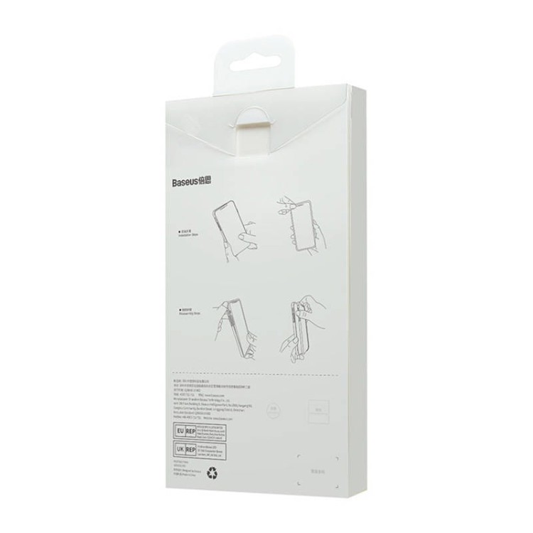 Zestaw ochronny Baseus SuperCeramic przeźroczyste, szklane etui i szkło hartowane do iPhone 14 Plus 9