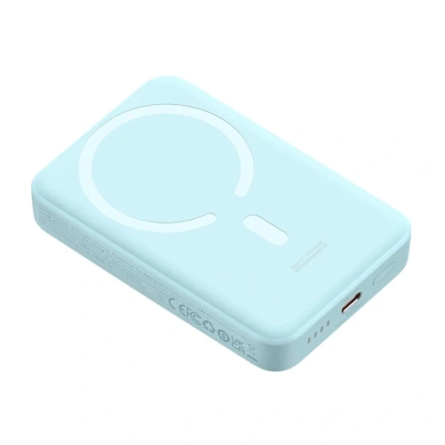Powerbank mini Baseus 10000mAh, USB-C 30W (niebieski) 2