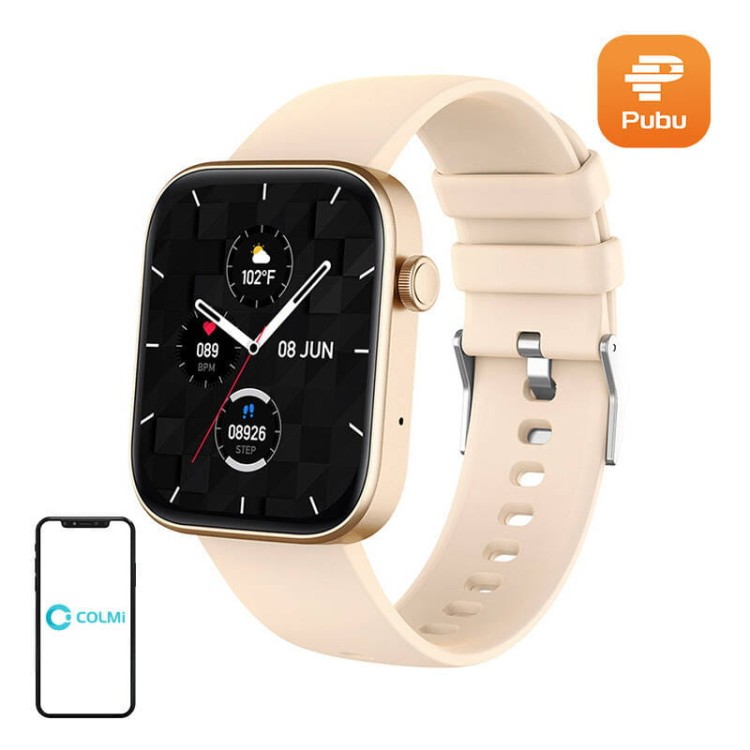 Smartwatch Colmi P71 (Złoty) 1