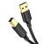 UGREEN US135 Kabel USB 2.0 A-B do drukarki, pozłacany, 1.5m (czarny) 1