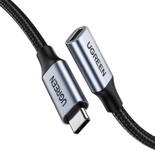 Przedłużający kabel USB-C 3.1 Gen2 UGREEN US372, 4K, 100W, 1m (czarny) 1