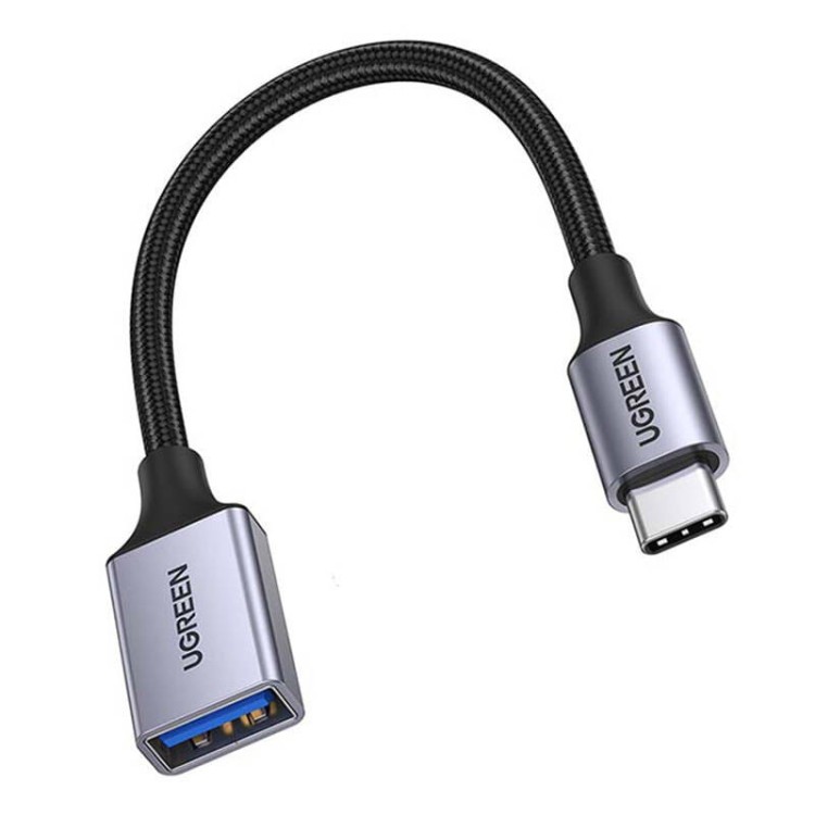 Adapter OTG USB-C/USB-A 3.0 UGREEN US378 (czarny) 1