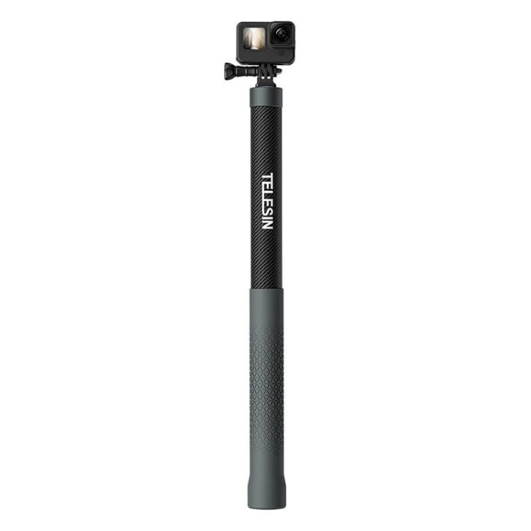 Selfie stick z włókna węglowego o długości 3m Telesin GP-MNP-300-3 3
