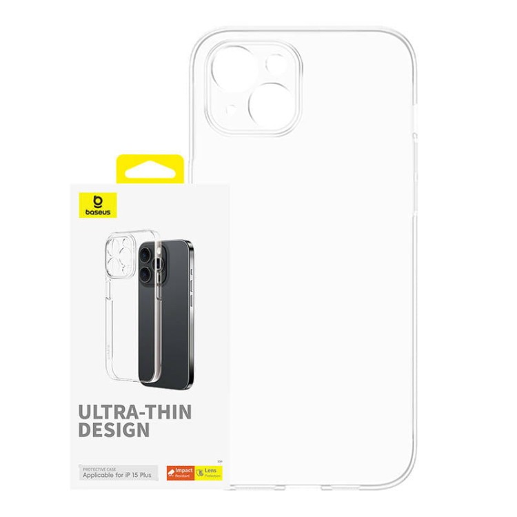 Etui na telefon iPhone15 Plus Baseus OS-Lucent Series (Przezroczysty) 1