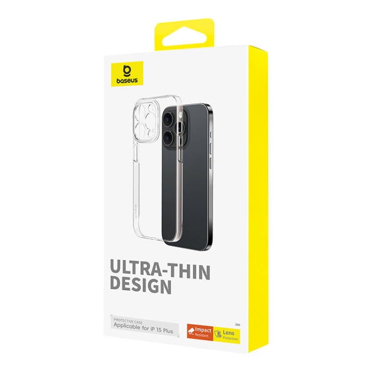 Etui na telefon iPhone15 Plus Baseus OS-Lucent Series (Przezroczysty) 4