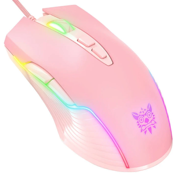 Mysz gamingowa ONIKUMA CW905 różowa 1