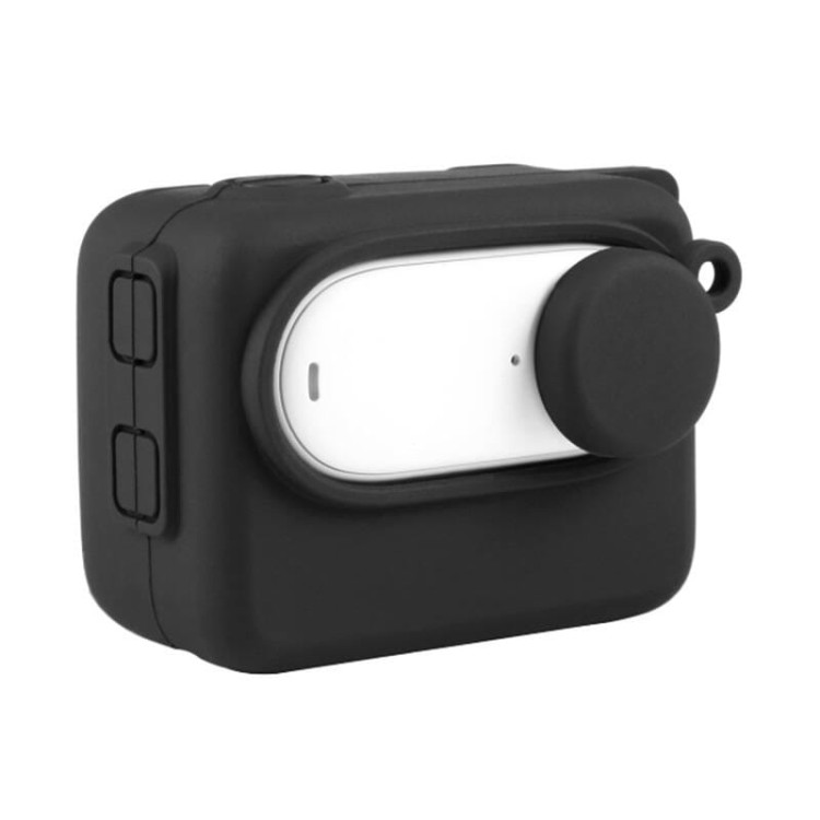 Silikonowe etui zabezpieczające Puluz Insta360 GO 3 z osłoną na obiektyw 2