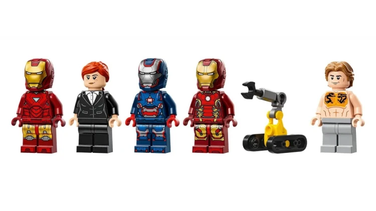 LEGO Marvel Super Heroes 76315 Laboratorium Iron Mana: Zbrojownia