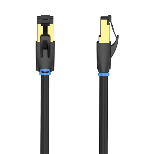 Kabel sieciowy CAT8 SFTP Vention IKABF RJ45 Ethernet 40Gbps 1m czarny 1