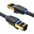 Kabel sieciowy CAT8 SFTP Vention IKABF RJ45 Ethernet 40Gbps 1m czarny 2