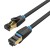 Kabel sieciowy CAT8 SFTP Vention IKABF RJ45 Ethernet 40Gbps 1m czarny 5
