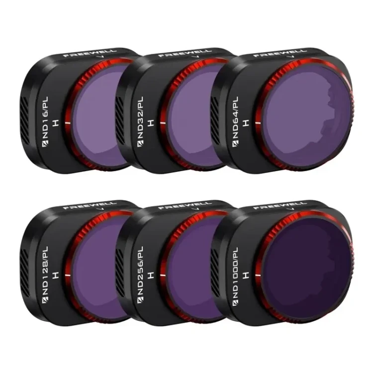 Filtry Bright Day Freewell do drona DJI Mini 4 Pro (6 szt) 1