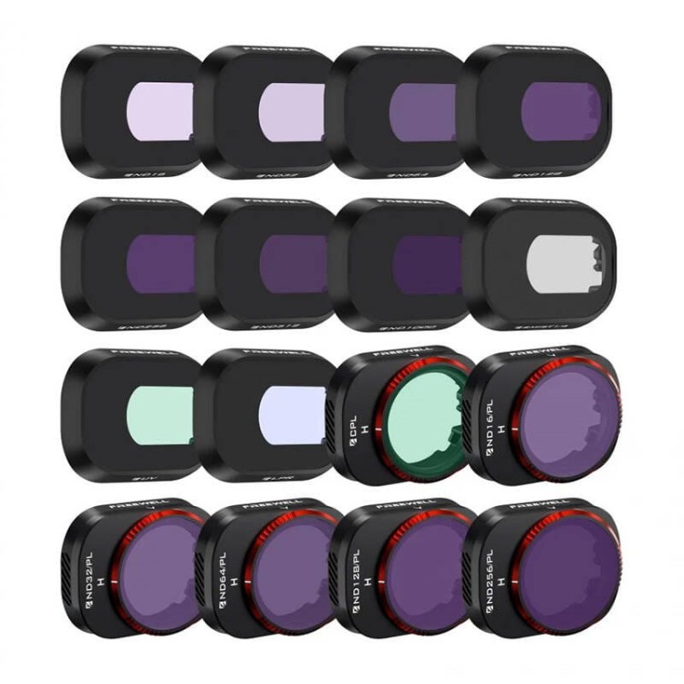 Zestaw 16 filtrów Freewell do drona DJI Mini 4 Pro Mega Pack 1
