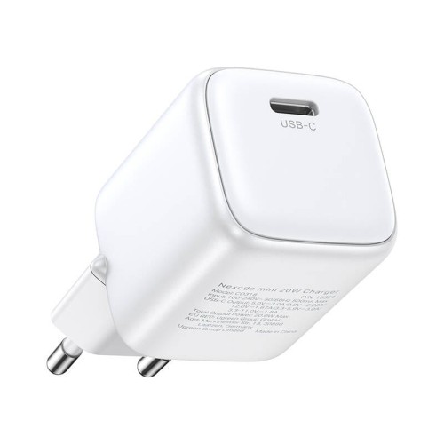 Ładowarka sieciowa UGREEN 15326 Nexode mini, USB-C, PD3.0, QC4.0, GaN, 30W (biała) 2