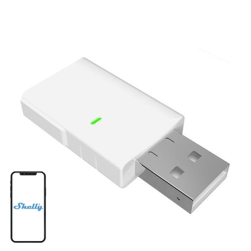 Bramka Bluetooth Wi-Fi Shelly BLU Gateway (USB-A) 1