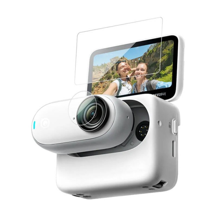 Szkło hartowane TELESIN do kamery Insta360 GO 3/GO 3S 1
