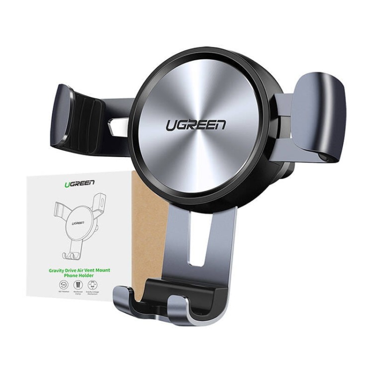 Grawitacyjny uchwyt samochodowy UGREEN 50564B do kratki (szary) 1