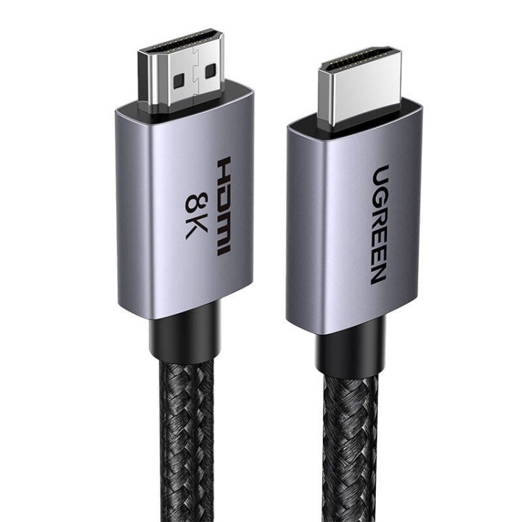 Kabel HDMI 2.1 male to male UGREEN HD171, 1m (czarny) 1