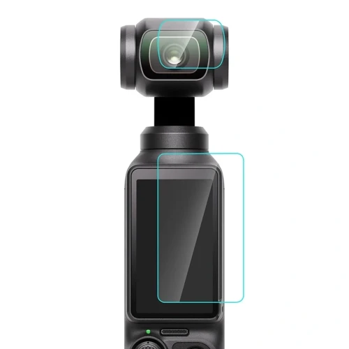Szkło ochronne PULUZ na obiektyw i ekran DJI OSMO Pocket 3 1