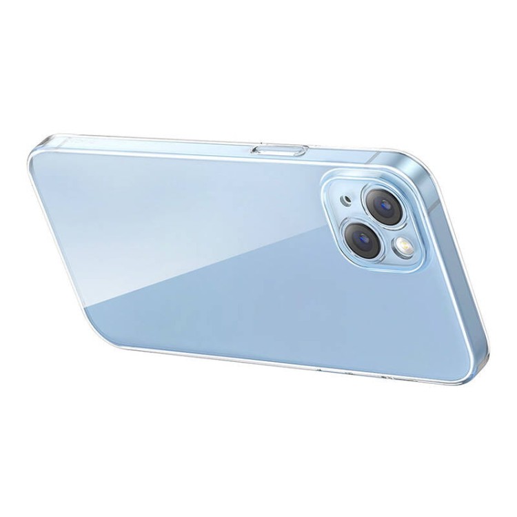 Etui Baseus Crystal Series do iPhone 14 Plus + szkło hartowane 5