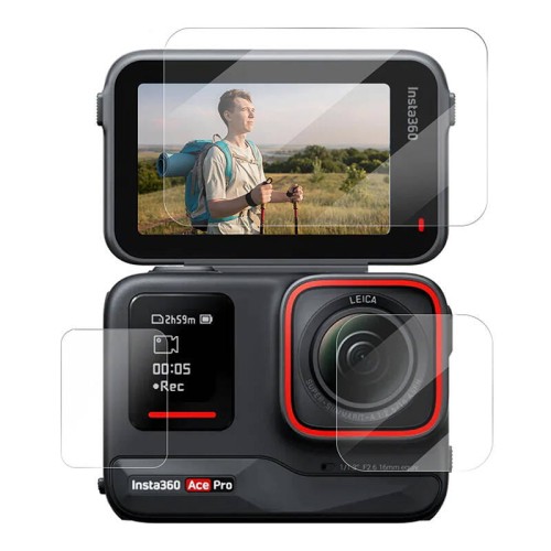 Szkło hartowane TELESIN do kamery Insta360 Ace Pro 1