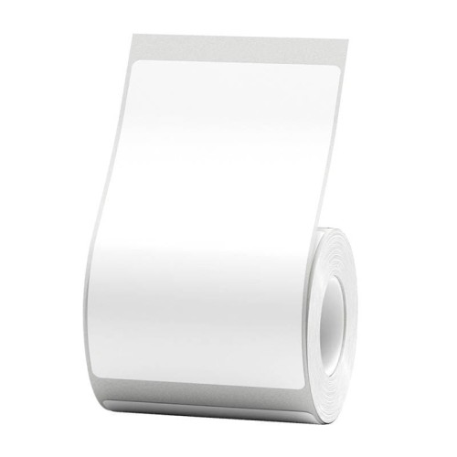 Etykiety Termiczne Niimbot naklejki 50x80 mm, 95 szt (Białe) 1