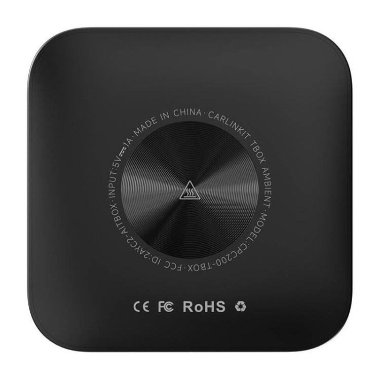 Bezprzewodowy adapter Carlinkit TBOX PLUS LED, 4G/64G, Apple Carplay/Android Auto (czarny) 2