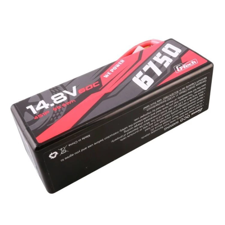 Akumulator Gens ace G-Tech 6750mAh 14.8V 60C 4S1P 14# XT90 2