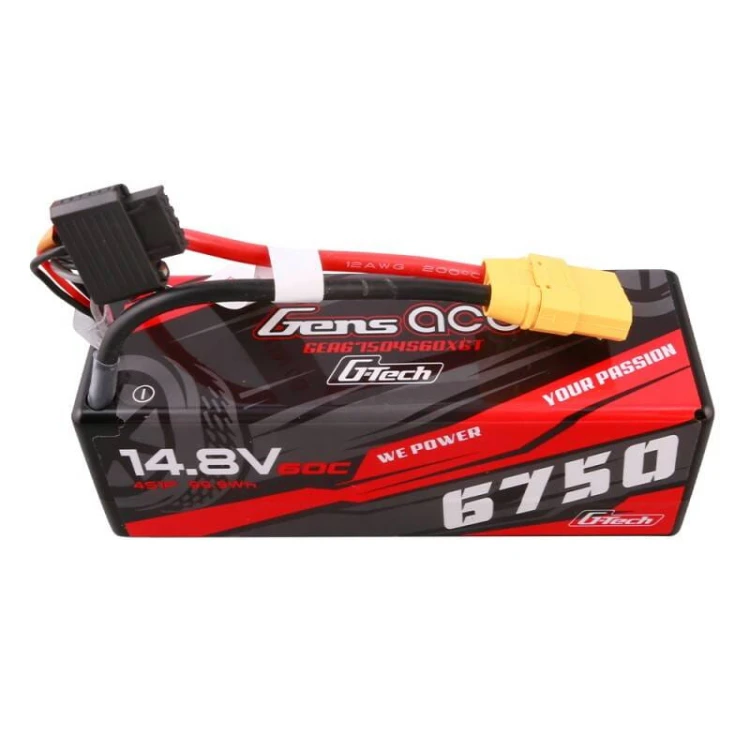 Akumulator Gens ace G-Tech 6750mAh 14.8V 60C 4S1P 14# XT90 3