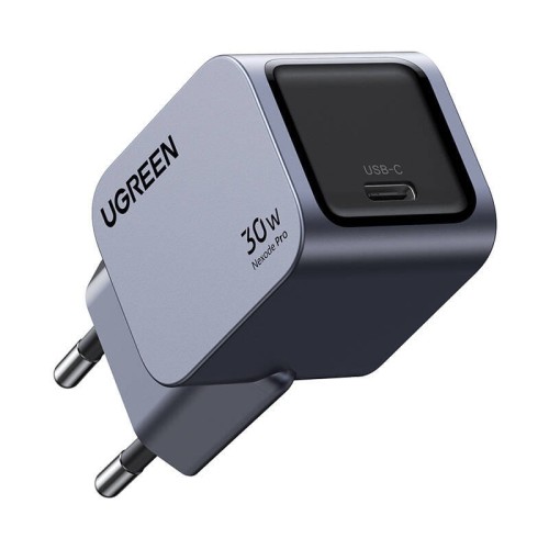 Ładowarka sieciowa Ugreen Nexode Pro 30W, USB-C (szara) 1