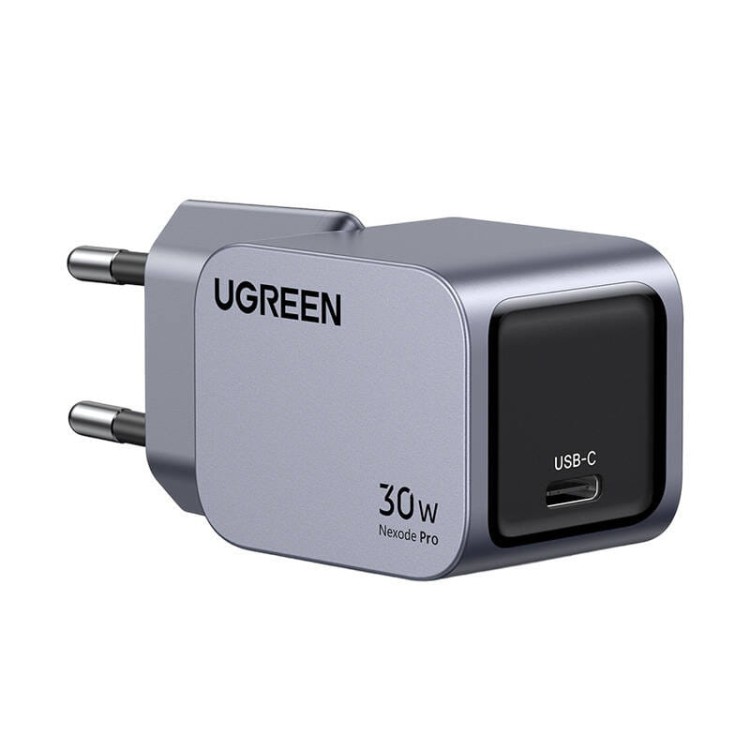 Ładowarka sieciowa Ugreen Nexode Pro 30W, USB-C (szara) 3