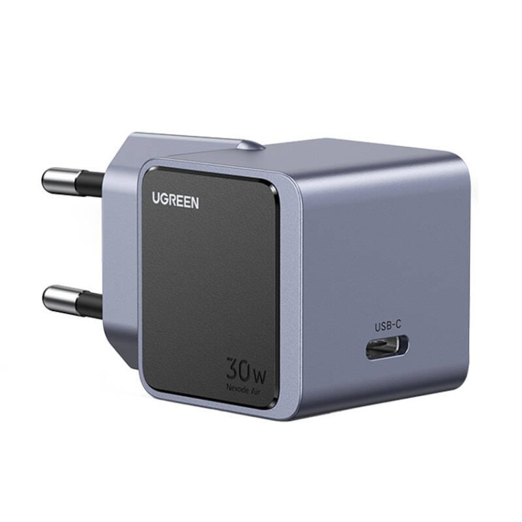 Ładowarka sieciowa Ugreen Nexode Air 30W, USB-C (szara) 1
