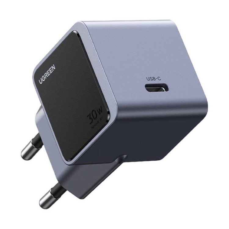 Ładowarka sieciowa Ugreen Nexode Air 30W, USB-C (szara) 2