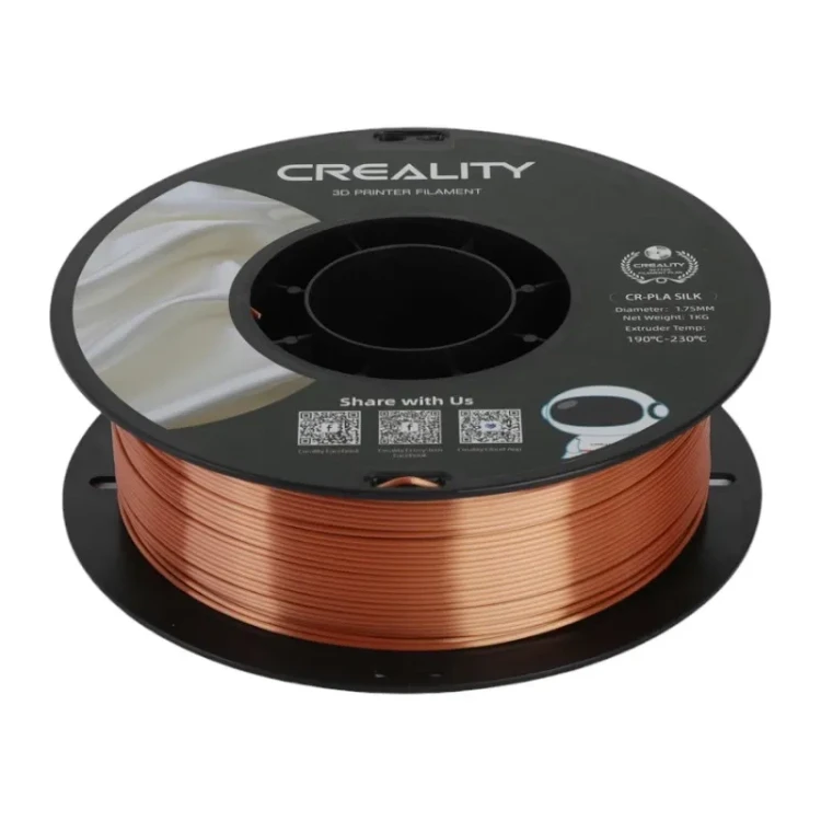 Filament CR-Silk PLA Creality (Miedziany) 3