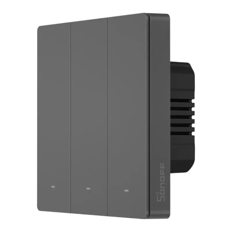 Inteligentny przełącznik ścienny WiFi Sonoff M5 3C Szary (3-kanałowy) 3