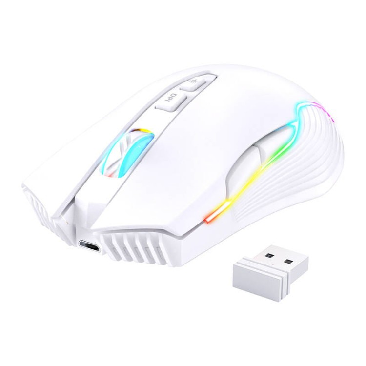 Mysz gamingowa Onikuma CW905 bezprzewodowa (biała) 2