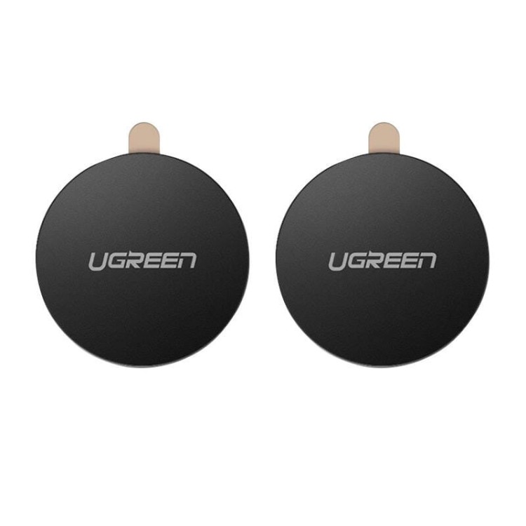 Metalowa płytka UGREEN do uchwytu magnetycznego 2 szt. (czarny) 1