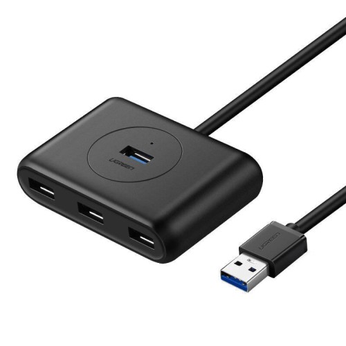 Hub Ugreen CR113 USB do 4x USB 3.0 5Gbps, 1m (czarny) 1